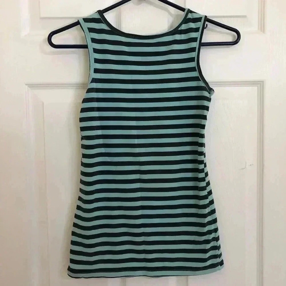 DKNY  Blue Striped Tank Top Size Small - Picture 9 of 12